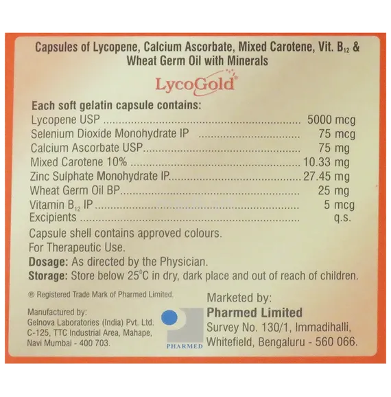 lycogold capsule 10's